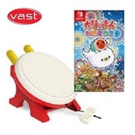 套裝   NS 太鼓之達人: 咚咚雷音祭 Taiko no Tatsujin: Rhythm Festival 中文版 1個  太鼓連鼓棍 2個