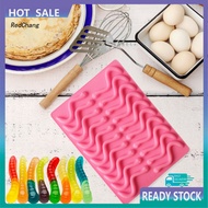 RC~  Chocolate Mold 20 Cavity Gummy Snake Lightweight Reusable Worms Cake Mold Baking Tool