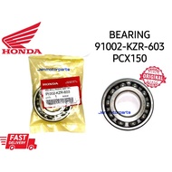 PCX150 CLICK BEARING RADIAL BALL SPECIAL ADV BEARING ORIGINAL100%HONDA 91002-KZR-603 602
