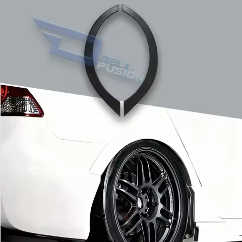 For 07-11 Honda Civic FD2 Type-R Feels Style Rear Fender Flare 2PCS FRP Car Exterior Modified Access