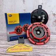 Hella Super Tone Disc Horn 12 Double Socket Pin Terminal 2 High & Low Tone Disk Horn 3AG 003 399 801