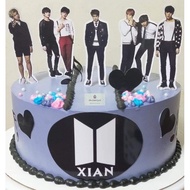 BTS cake topper sets