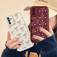 Pink Bow Love Phone Case For Samsung Galaxy A13 A14 A15 A20 A30 A21S A22 M22 M32 A22 A55 A71 Samsung