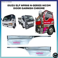 ISUZU ELF NPR66 N-SERIES HICOM DOOR GARNISH CHROME 1SET HIGH QUALITY ISUZU HICOM ACCESSORIES CHROME 