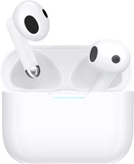 True Wireless Earbuds,Bluetooth Headphones 5.3,Noise Cancelling AirBuds with 3D Stereo Microphone,Wa