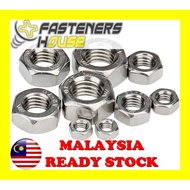 M10 M12 M16 Hex Nut Stainless Steel 304 Hexagon Nut DIN934 A2