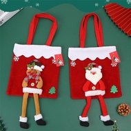 Christmas Decoration Handbag Father Christmas Candy Gift Bag Christmas Party Decoration Cartoon Cute Gift Bag
