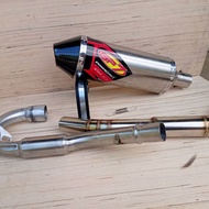 Exhaust crf150l gp7 carbon tip klx 150bf