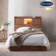 Englander Antibes Themba Board Wooden Storage Bed (Sweet Slumber Standard Mat-SS)