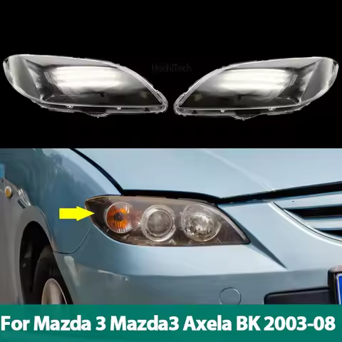 Lampshades Headlamp Transparent Lamp Shade Headlight Cover Lens Headlights Cover for Mazda 3 Mazda3 