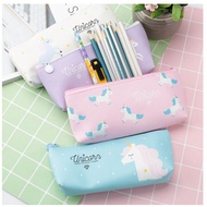 READY STOCK - IMEXA Cute Unicorn Rainbow Pony Pencil Case BP0016