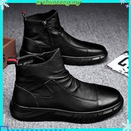 .Ready Stock     kasut kulit lelaki original kasut kerja lelaki Martin Boots Laki-laki 2020 Wind Bri