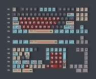 KeyTok 機械哥斯拉 KOL 高度熱升華 PBT 鍵帽