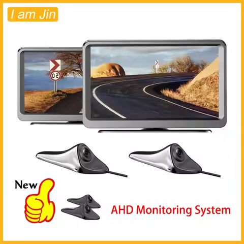 New CMS Car Rear View Camera Blind Spot Auxiliary Reversing System Backup Side Camera Screen IP68 Wa