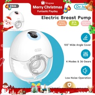 Dr.isla Electric Breast Pump 4Modes x 36 Gears LED Portable Hands-free Pam Susu USB Soft Silicone19m