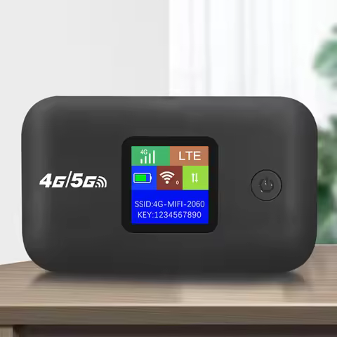4G/5G Mobile WIFI Router 150Mbps 4G LTE Wireless Router 3200mA Portable Pocket MiFi Modem Mobile WiF