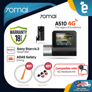 [New Launch] 70mai A510 Dash Cam Dual Vision Car Recorder with GPS ADAS