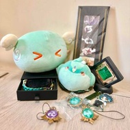 原神Genshin魈 Xiao set 立牌神之眼手 繩玩偶公仔 書簽周邊