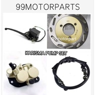 MASTER PUMP plate atas bawah MODENAS karisma disc pump caliper pump brake hose piring disc