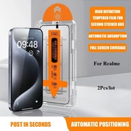 2 Pc Dust Free Proetctive Glass For Realme Note 70T 60 50 60X Narzo 80 Lite 80X 70X N61 C61 C51 Neo7