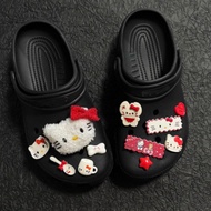 KT Cat Shoes Flower Accessories diy Detachable Suitable for Hole Shoes Cat Shoes Flower Shoes Buckle