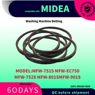MFW-751S MFW-EC750 MFW-752S MFW-801S MFW-901S Midea Washing Machine Belting