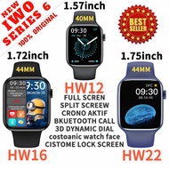 IWO HW12 HW16 HW22 Series 6 Smart Watch Bluetooth Call Heart Rate Monitoring Custom Wallpaper