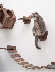 【寵物大晒系列】上牆安裝 寵物傢俬 貓架 貓爬架 貓層架 安裝 貓貓 傢俬 傢俱 SAP0064 