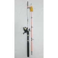 BANDIT STRIKE SOLID ROD SPINNING 602 + BANDIT AK200 SHRIMP REEL