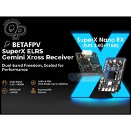 BETAFPV SuperX ELRS Gemini Nano Receiver (ELRS 2.4G+915M)