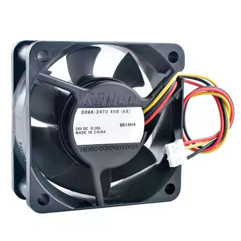 D06K-24TU 45B 6cm 60mm fan 60x60x25mm 6025 DC24V 0.10A 3pin 4150rpm Quiet cooling fan for inverter p