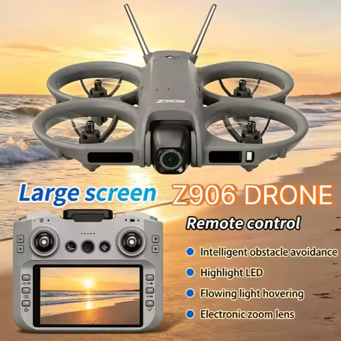 Original Z906 Foldable GPS Drone 8K HD Camera 5G WIFI FPV 4-Side Obstacle Avoidance Optical Flow Gyr