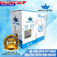 305M Ad-Link Cat6 UTP Cable Blue Box High Quality