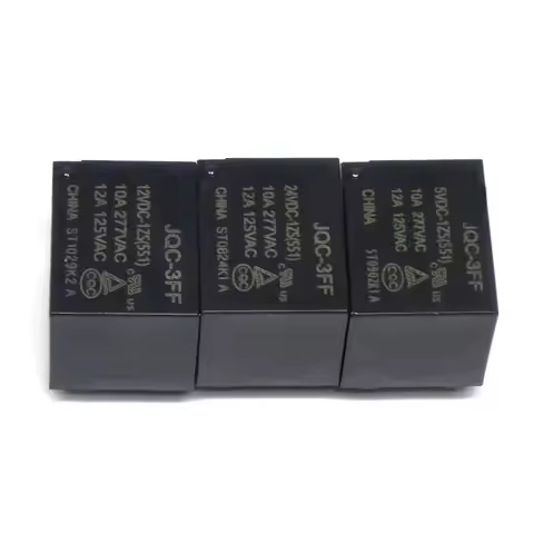 5/10/20PCS DC 5V 12V 24V Relay DIP5 1HS 4PIN Relay HF3FF-JQC-3FF- 5VDC-1ZS 12VDC-1ZS 24VDC-1ZS(551)