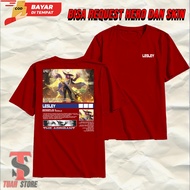 TUAH STORE PROMO KAOS T- SHIRT /KAOS MOBILE LEGEND /KAOS HERO LESLEY/BISA REQUEST HERO DAN SKIN/ /BA