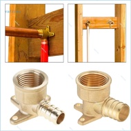 VA Crimp Drop Ear Elbow Fitting Portable Metal Leakproof Connector Crimp Fitting