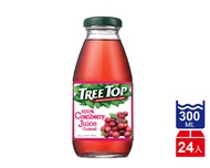 【TreeTop】樹頂 100%蔓越莓綜合果汁(300mlx24瓶)