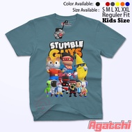 Agatchi Stumble Guys V4 Boys' T-Shirt Top