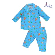 Amusant ชุดนอนแขนยาวขายาวเด็กเล็ก EH1J49