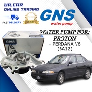 GNS WATER PUMP PROTON PERDANA V6 (6A12) 100% HIGH QUALITY READY STOCK IN MALAYSIA