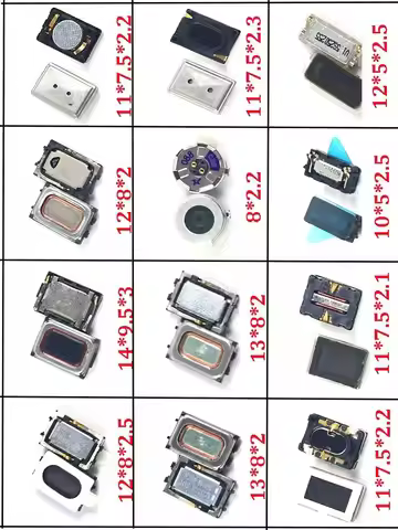 1Piece New ear Speaker Receiver Earpiece Replacement For Nokia 1606 1208 N601 636 N71 A1 N85 A2 3100