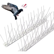 Bird Repellent25CM/33CM Mat Spikes S/Steel Animal Repeller Chase Bird Device Dashboard Penghalang Bu