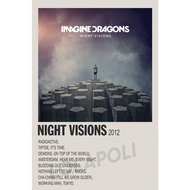 Night Visions Album Cover Poster - Imagine Dragons