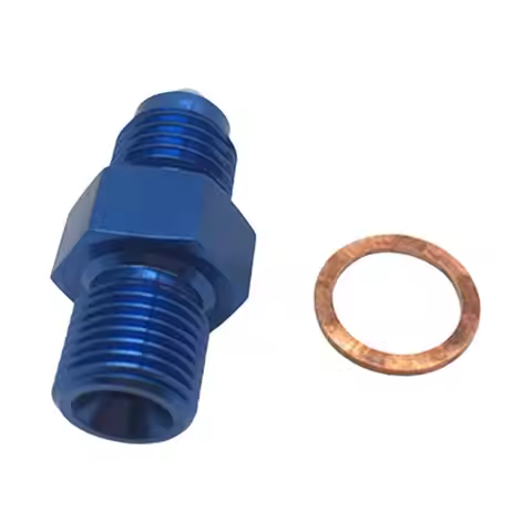 AN4 to M11 Oil Supply Adapter Suitable for 1mm Throttle Turbocharger