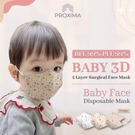 (BABY MASK) PROXIMA Baby 3D 4-ply surgical face mask