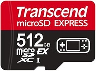 Transcend USD710 512GB microSD Express Card, Up to 900MB/s, for Nintendo Switch 2/AR VR Devices, 4K 