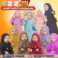 READYSTOCK Lula Series ORIGINAL Zalira Kids | Gamis Anak Perempuan