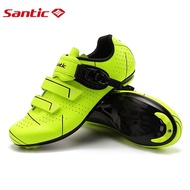 Santic Men Cycling Shoes Bicycle Shoes For Road Bike Professional Road Bicycle Shoes BMS20015