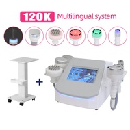 120K Cavitation Slimming Machine 5D Ultrasonic Vacuum Weight Loss Body Sculpting Skin Tightening Fac