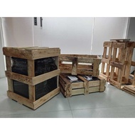 MESIN Mutiaradstore Wooden Crate for Jinka 721 Sticker Cutting Machine Additional Packing Jinka Xe J